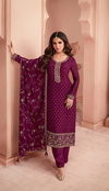 Kuleesh Swarnaa By Vinay Jacquard Embroidery Wedding Salwar Suit Wholesale Market